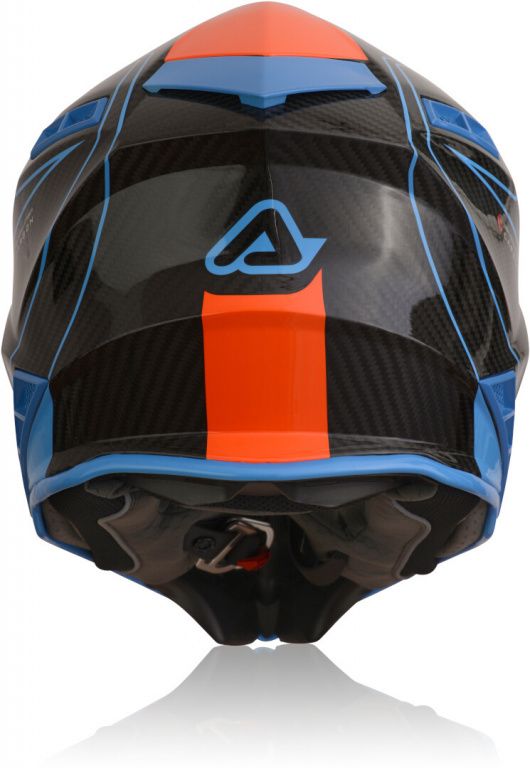 Шлем Acerbis Steel Carbon Orange/Blue