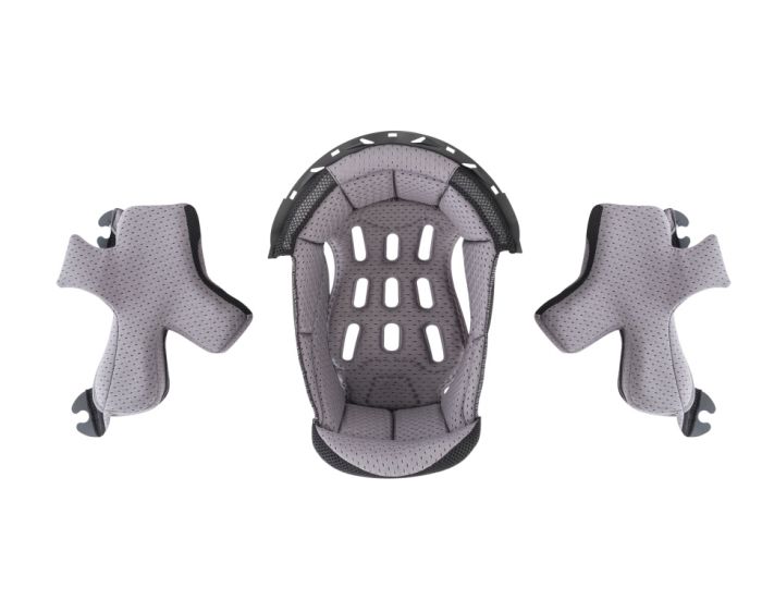 Подкладка шлема (комплект) INNER LINING (для 0023901 - X-TRACK) Acerbis Black/Grey