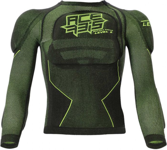 Черепаха кроссовая детская Acerbis X-Fit Future Kid Level 2, черный/желтый