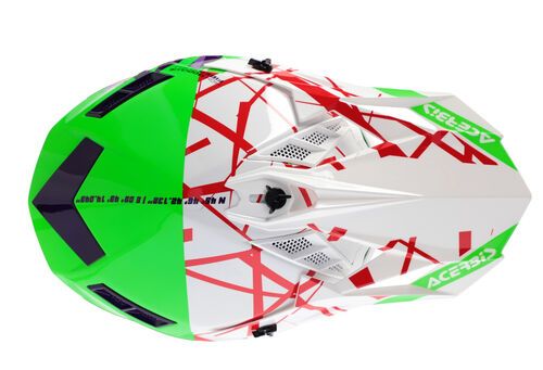 Мотошлем кроссовый Acerbis X-Track 22-06 Green/White