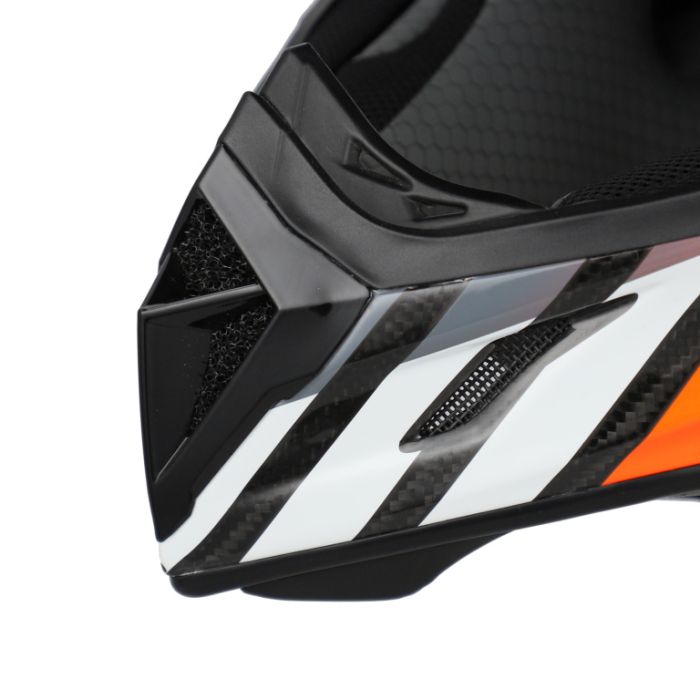 Мотошлем Acerbis Steel Carbon 22-06 Black/Orange