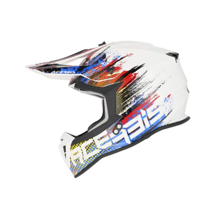 Мотошлем Acerbis Linear 22-06 White/Blue/Red