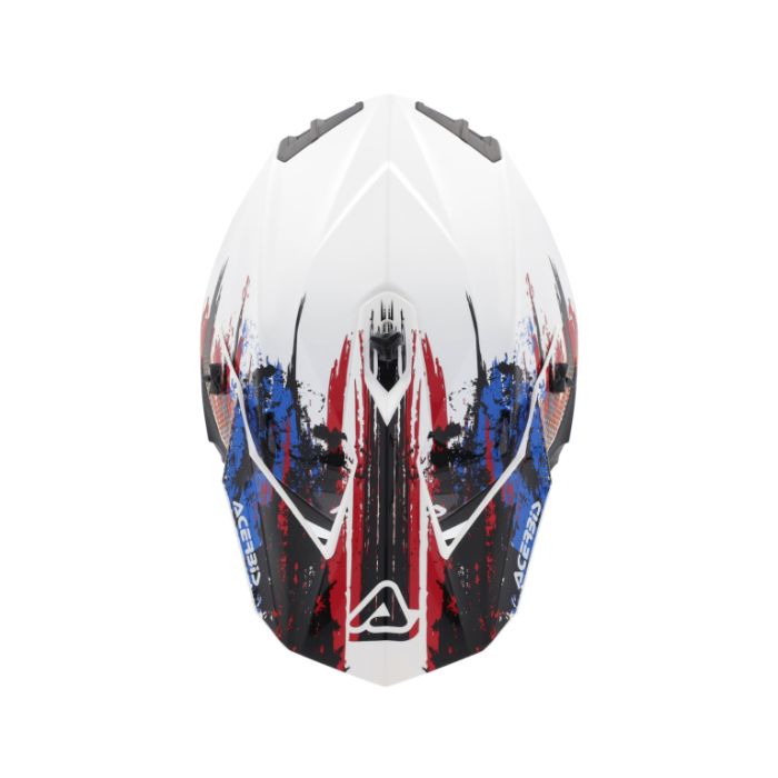 Мотошлем Acerbis Linear 22-06 White/Blue/Red