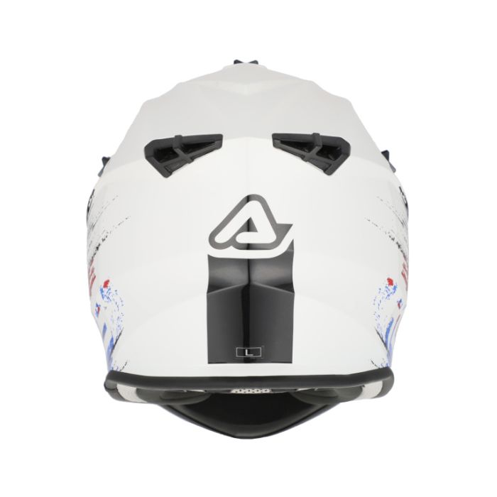 Мотошлем Acerbis Linear 22-06 White/Blue/Red