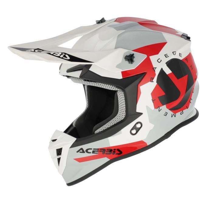 Мотошлем Acerbis Linear 22-06 White/Grey
