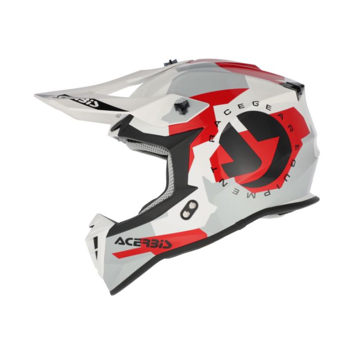 Мотошлем Acerbis Linear 22-06 White/Grey