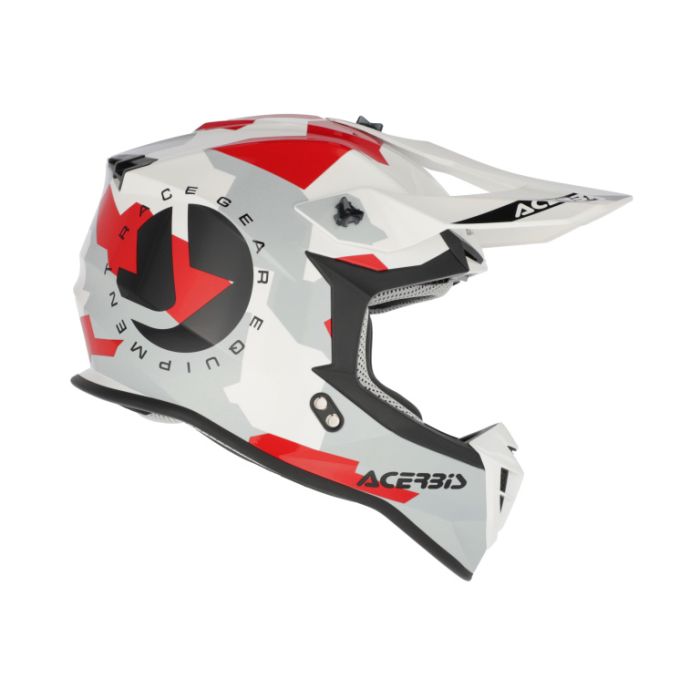 Мотошлем Acerbis Linear 22-06 White/Grey