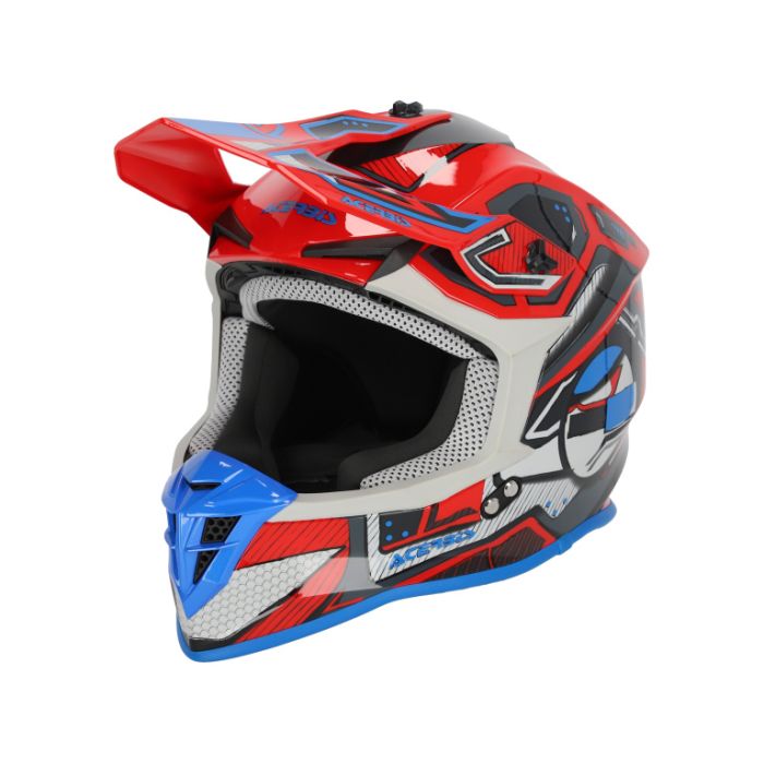 Мотошлем Acerbis Linear 22-06 Red/Blue