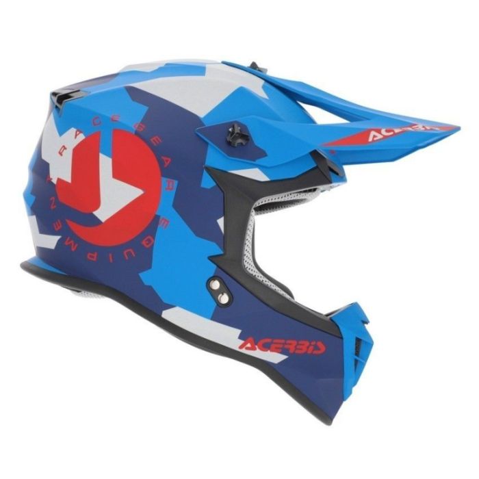 Мотошлем Acerbis Linear 22-06 Blue/Red