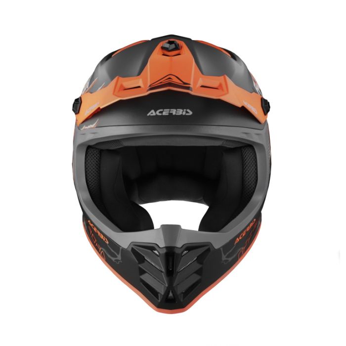 Мотошлем детский кроссовый Acerbis Profile Junior Nero/Aracnio