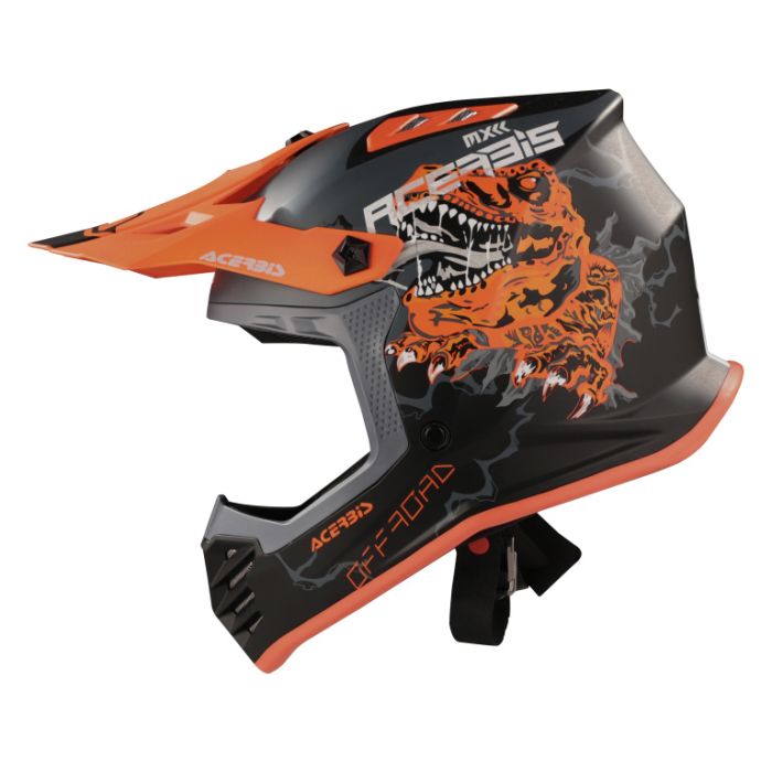 Мотошлем детский кроссовый Acerbis Profile Junior Nero/Aracnio