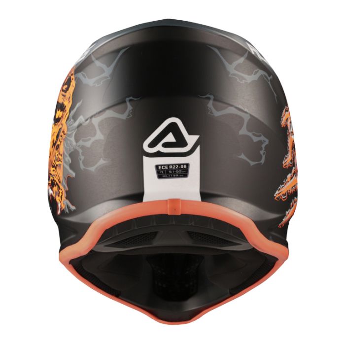 Мотошлем детский кроссовый Acerbis Profile Junior Nero/Aracnio