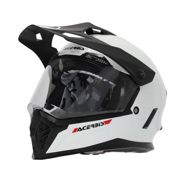 Мотошлем детский кроссовый Acerbis Rider Junior White