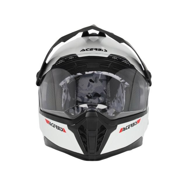 Мотошлем детский кроссовый Acerbis Rider Junior White