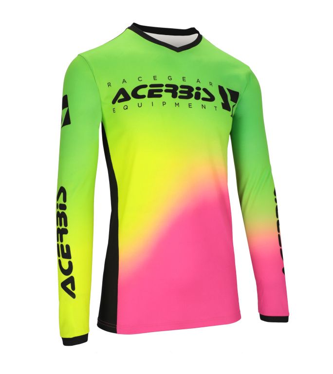 Джерси Acerbis MX J-TRACK STABI Fucsia/Yellow Fluo