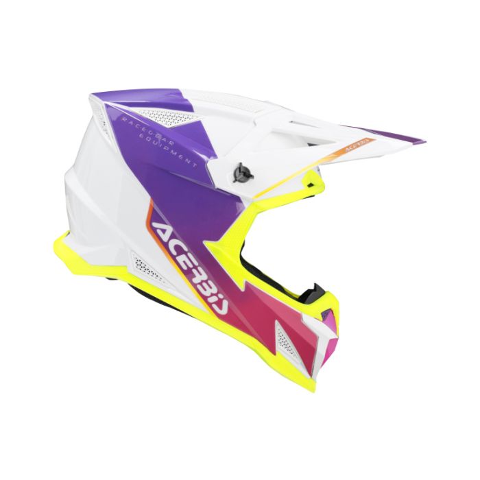 Мотошлем Acerbis T711 White/Purple