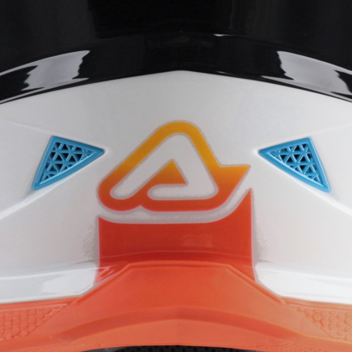 Мотошлем Acerbis T711 Light Blue/White