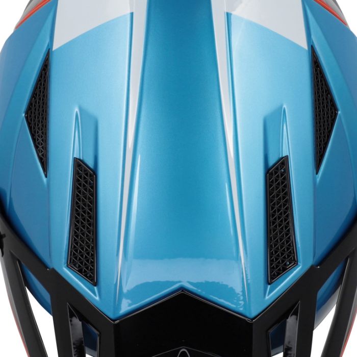 Мотошлем Acerbis T711 Light Blue/White