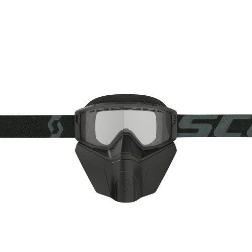 Очки SCOTT Primal Safari Facemask black/lime green black yellow