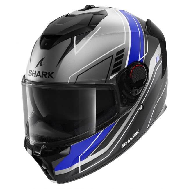 Мотошлем SHARK Spartan Gt Pro Toryan Mat Anthracite/Blue/Black