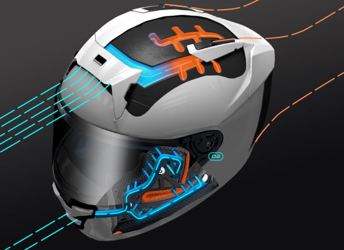 Мотошлем SHOEI X-Spirit PRO PLAIN белый