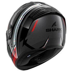 Мотошлем интеграл Shark Spartan RS BYRHON Black/Iridium Red/Black