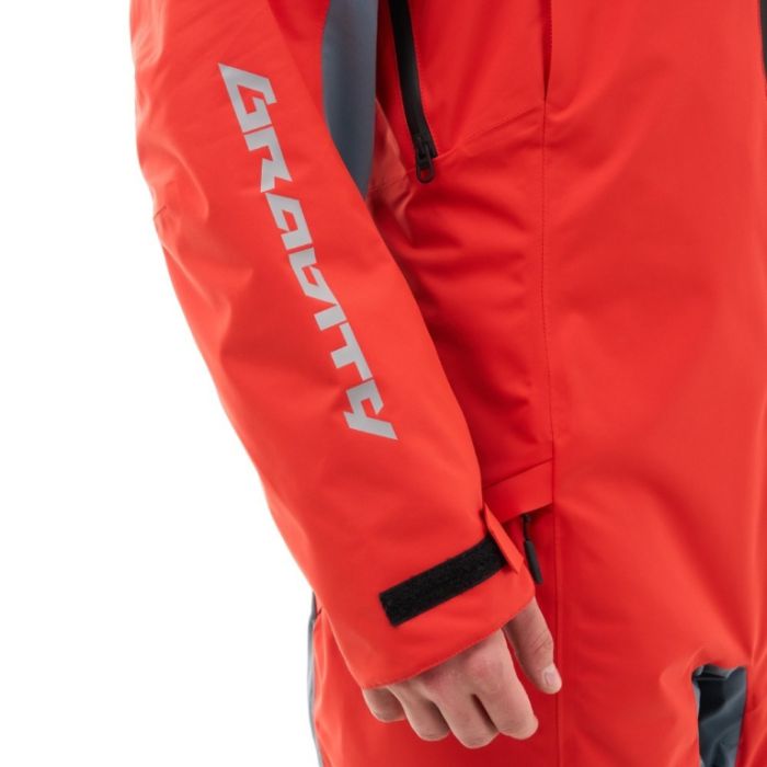 Комбинезон Dragonfly Gravity 2.0 Man Red - Grey