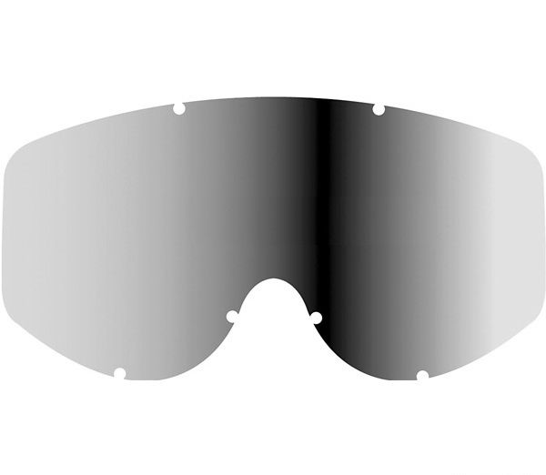 Линзы SCOTT Hustle MX SGL WKS/OTG silver chrome afc works