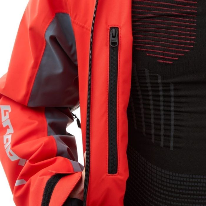 Комбинезон Dragonfly Gravity 2.0 Man Red - Grey
