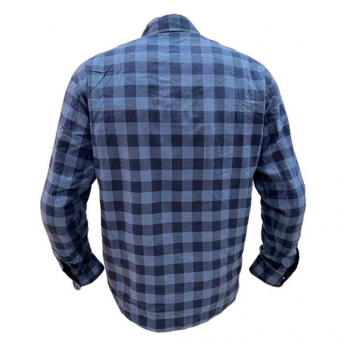 Моторубашка мужская MCP Axe Half Kevlar синий