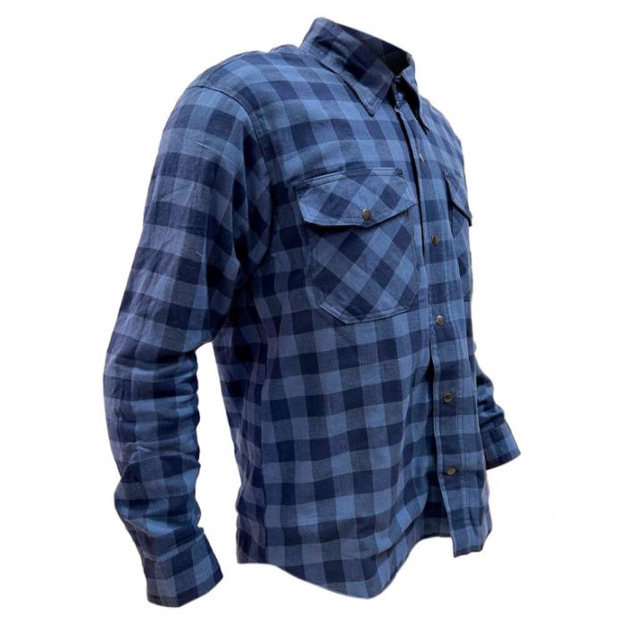 Моторубашка мужская MCP Axe Half Kevlar синий