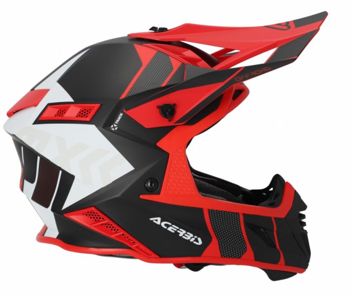 Мотошлем кроссовый Acerbis X-Track 22-06 Black/Red