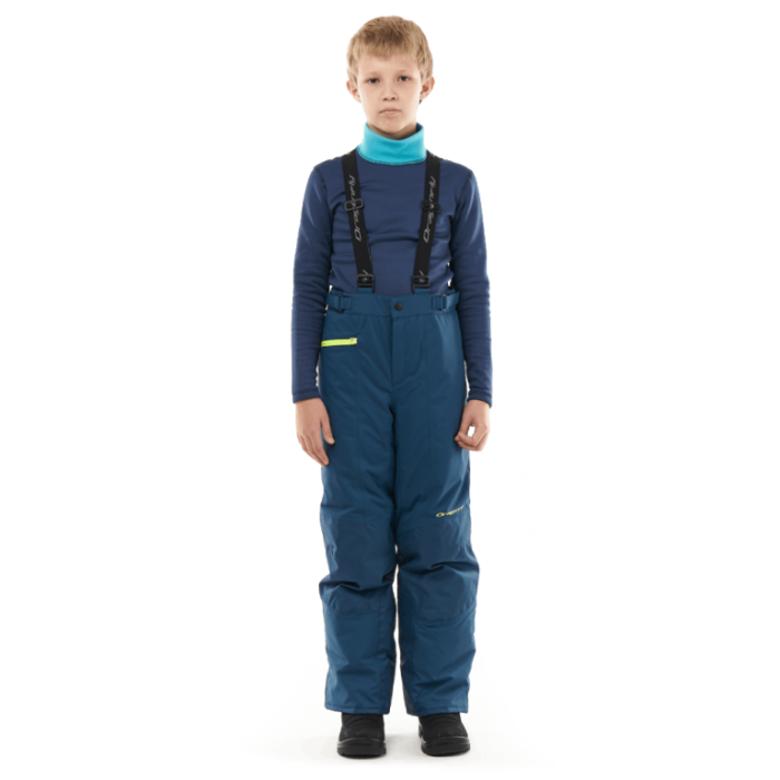 Зимний утепленный комбинезон Dragonfly GRAVITY for Teen Dark Ocean - Green 2023
