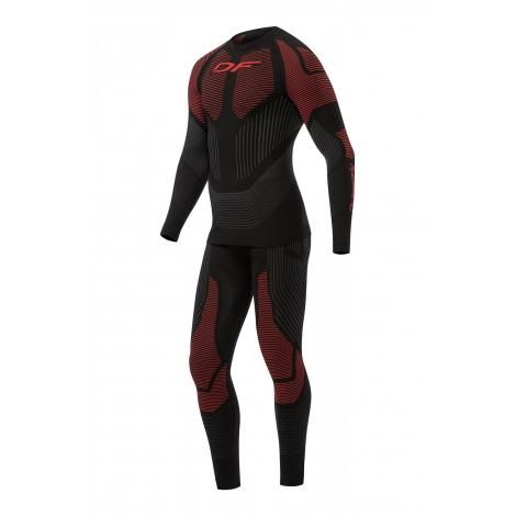 Термофутболка Dragonfly 3D Thermo Red с длинным рукавом