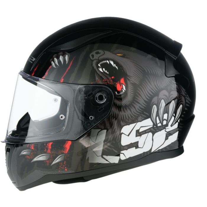 Мотошлем LS2 FF353 RAPID II CLAW Black