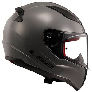 Шлем интеграл LS2 FF353 RAPID II SOLID MATT TITANIUM серый матовый