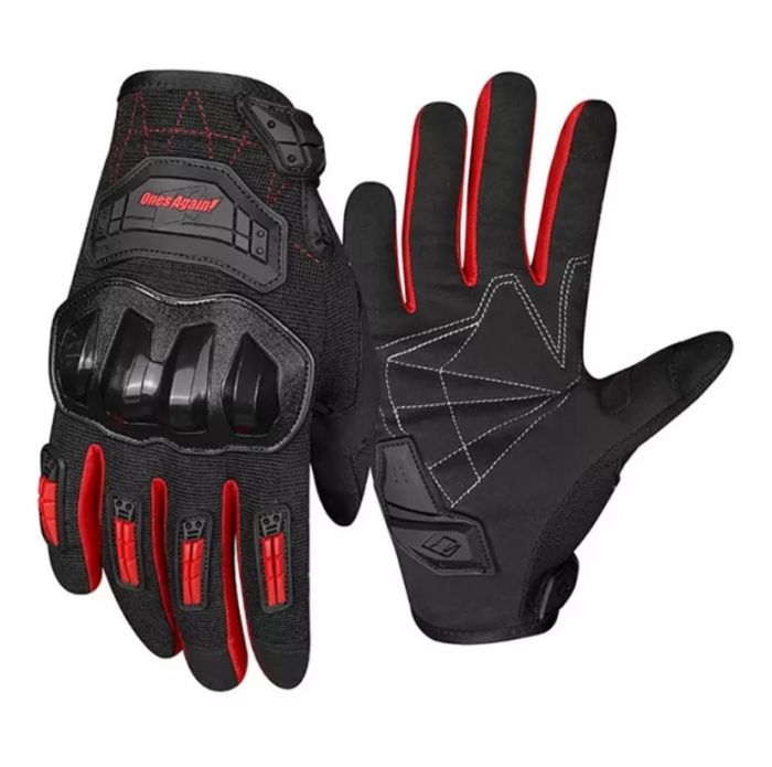 Перчатки текстильные Ones Again Peak 1.0, black-red