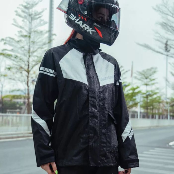 Дождевик Куртка+брюки Ones Again MJ02 black