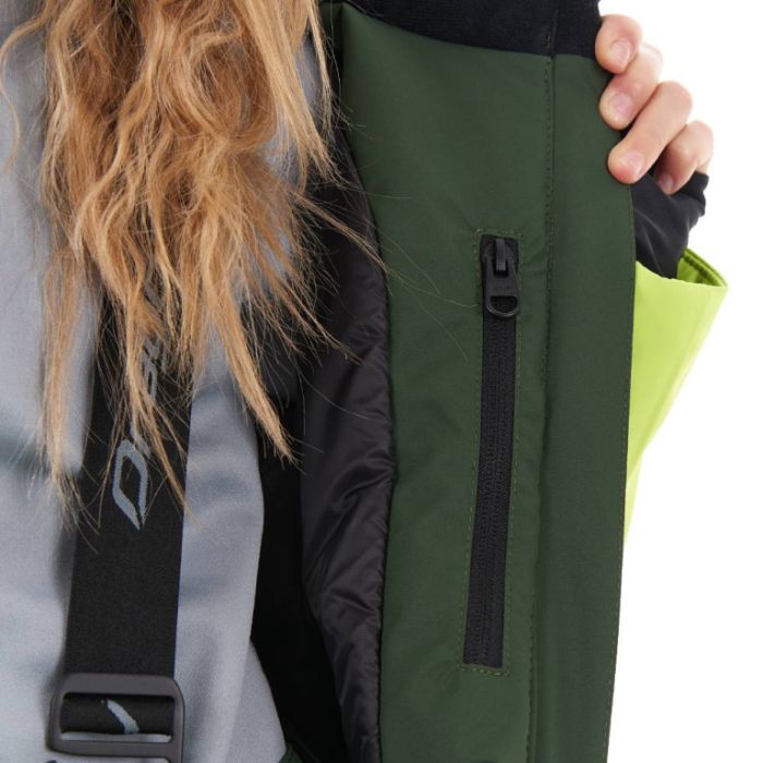 Куртка утепленная Dragonfly Gravity TEENAGER Green - Orange 2024