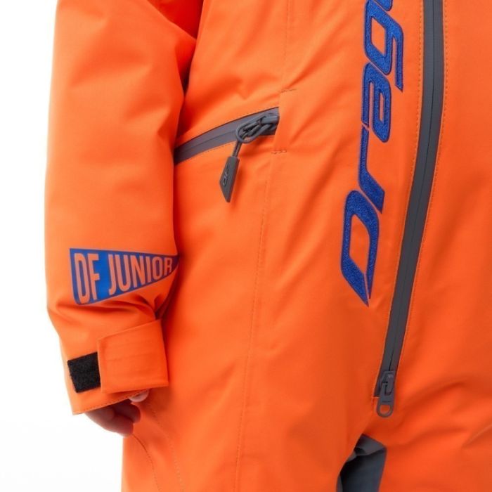 Зимний утепленный комбинезон Dragonfly Gravity Junior Grey - Orange
