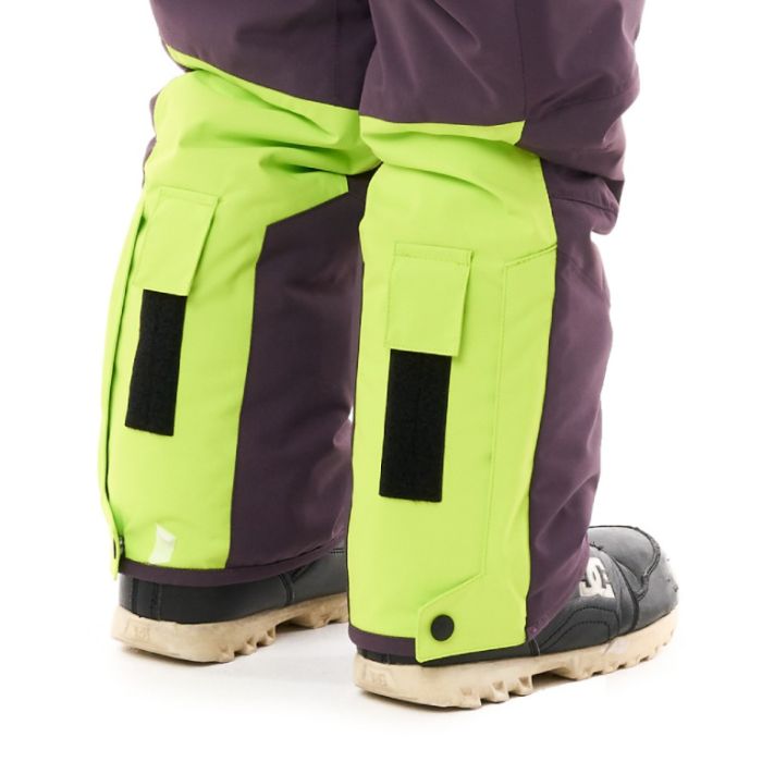 Зимний утепленный комбинезон Dragonfly GRAVITY Junior Lime - Plum