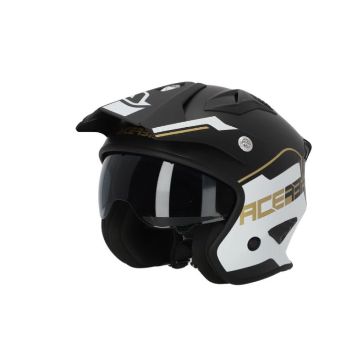 Шлем Acerbis JET ARIA 22-06 White/Black/Gold