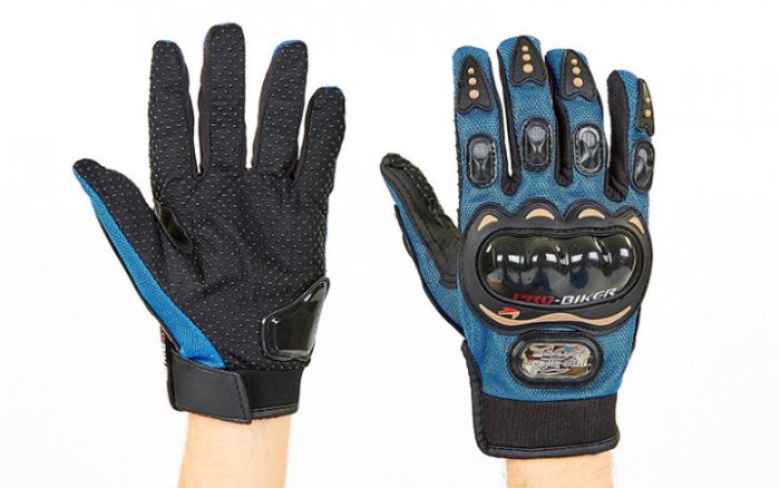 Мотоперчатки Pro Biker MCS-01C Blue