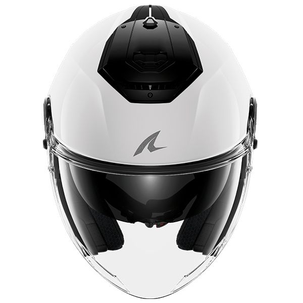 Шлем открытый Shark RS JET BLANK White Glossy