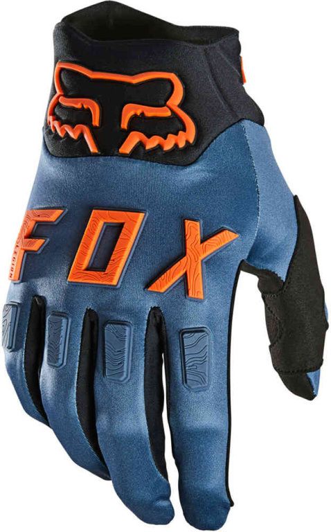 Перчатки FOX F01 сине-оранжевые