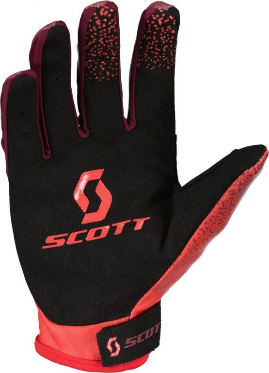 Перчатки Scott 350 Dirt Evo red/black