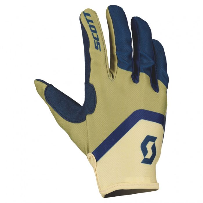 Перчатки Scott 350 Track Evo beige tan/blue