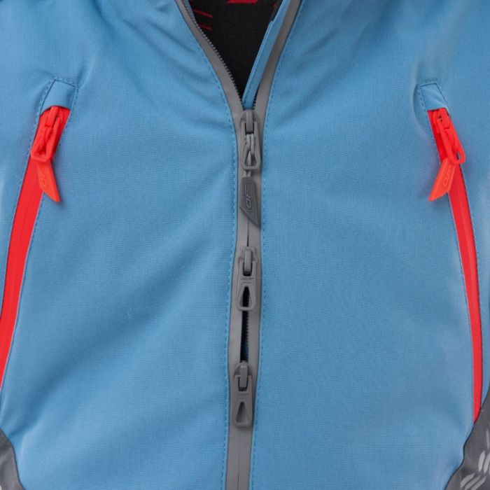 Снегоходный комбинезон Dragonfly Extreme 2.0 Man Grey - Blue - Red Утепленный (100)