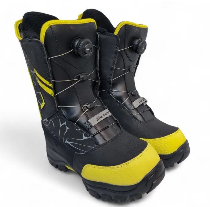 Ботинки снегоходные AiM Drive Snowmobile Yellow