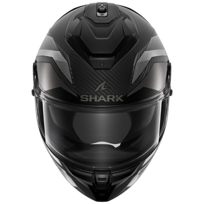 Мотошлем SHARK SPARTAN GT PRO RITMO CARBON MAT Black/Silver/Chrome